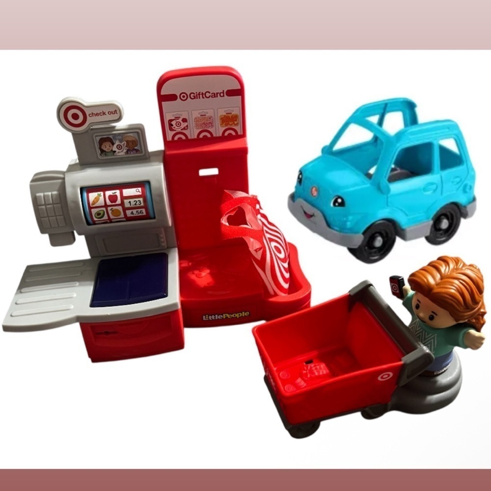 Fisher-Price Little People Target Run Playset for Toddlers & Kids